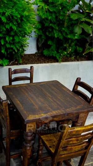 Set Old Fashion Pub Table