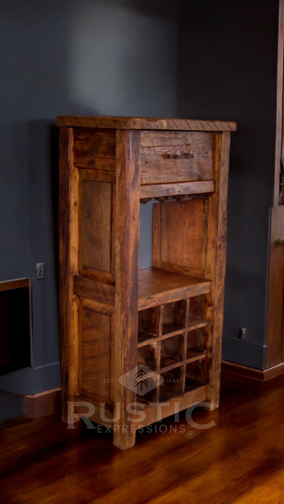 Old Fashion Wine Rack