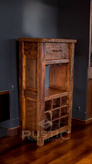 Old Fashion Wine Rack
