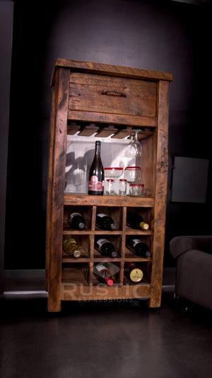 Old Fashion Wine Rack