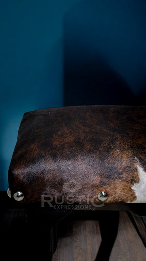 Ox Yoke Cowhide Stool