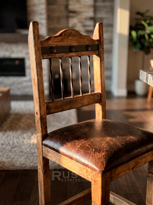 Pueblito Virginia Stool Leather