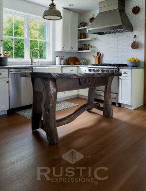 The Rancho Style Kitchen Island