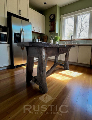 The Rancho Style Kitchen Island