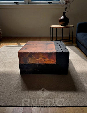 Solid Beam Coffee Table