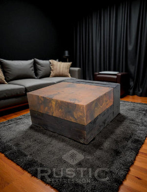 Solid Beam Coffee Table