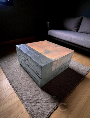 Solid Beam Coffee Table