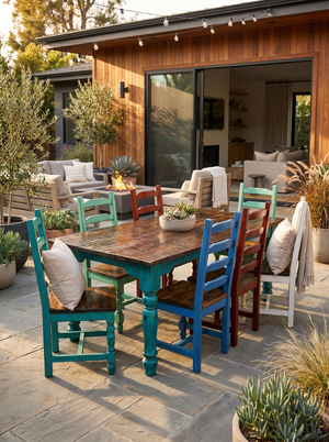 Farm Dining Table Set