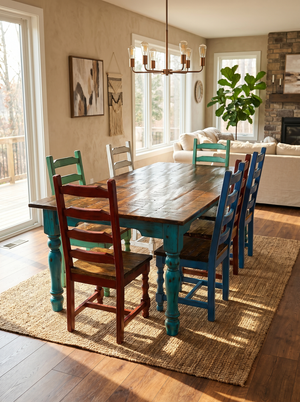 Farm Dining Table Set