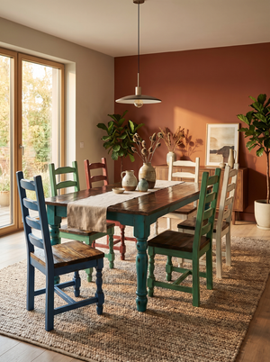 Farm Dining Table Set