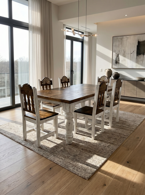 Turned Tularosa Dining Table