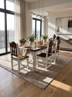 Turned Tularosa Dining Table
