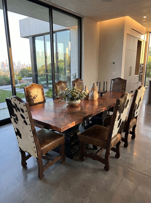 Set Premium Copper Canyon Dining Table